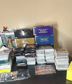 One Piece Bulk Card Lot Over 8000 Common, Uncommon, Holo Cards From Every Set!! - Image 1