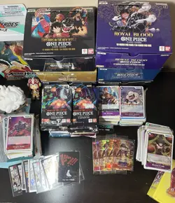 One Piece Bulk Card Lot Over 8000 Common, Uncommon, Holo Cards From Every Set!! - Image 2