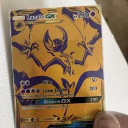 Pokemon Lunala GX TCG Sun & Moon SM103a Holo Promo Card - Image 3