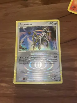 Arceus DP50 2009 Pokemon Black Star Promo - LP Card - Image 1