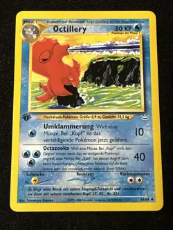 Octillery 34/64 - 1st Edition - Neo Revelation - Pokemon Card Wotc Vintage NM - Image 1