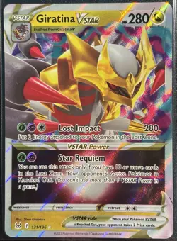 Giratina Vstar 131/196 - Ultra Rare Lost Origin Pokemon TCG 2022 - NM/M Card - Image 1