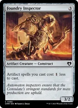 Foundry Inspector ~ Commander Masters [ NearMint ] [ Magic MTG ] - Image 1