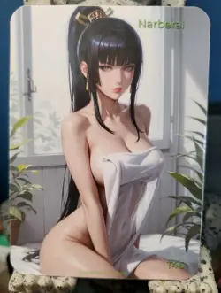 T 46 Narberal Spicy Towel Lonestar Customs Waifu Series 3 BB Topless Card - Image 1
