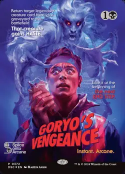 Goryo's Vengeance- Commander: Duskmourn Borderless Foil MTG-NM - Image 1