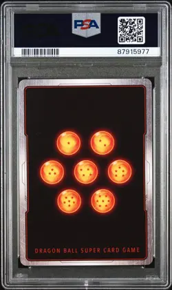 Ultra Instinct -Sign- Son Goku Gold Foil Stamped Dragon Ball Card Game PSA 10 - Image 2