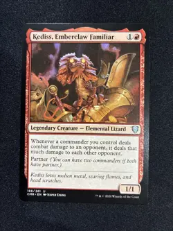 MTG - Kediss, Emberclaw Familiar Commander Legends - Image 1
