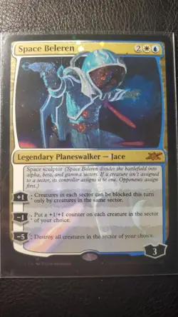 Space Beleren Showcase Galaxy Foil 464 M PF MTG Unfinity Series - Image 1