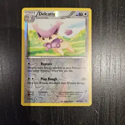 Delcatty 114/160 XY Primal Clash 2015 REVERSE RARE HOLO NM Pokemon Card Tcg - Image 1