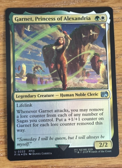 MTG Final Fantasy, Garnet, Princess of Alexandria - Foil - Image 1
