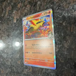 Ethan's Typhlosion Sv10 034/182 Holo Pokemon Trading Card Game | NM - Image 2