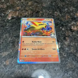 Ethan's Typhlosion Sv10 034/182 Holo Pokemon Trading Card Game | NM - Image 4