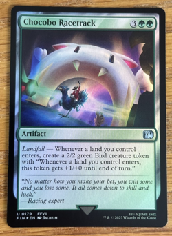 MTG Final Fantasy, Chocobo Racetrack - Foil - Image 1