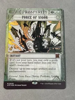 Force of Vigor - Foil - Breaking News - Near Mint - MTG - Image 1