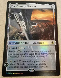 The Eternity Elevator - #241 Foil - Edge of Eternities - Mtg - Image 1
