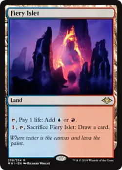 [1x] Fiery Islet - Near Mint, English - Modern Horizons MTG Magic - Image 1