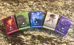 Set Of 5 Magic: The Gathering Welcome Deck 2024 Red Green Black White Blue - Image 1