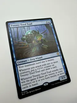 MTG TCG Twenty-Toed Toad Commander: Bloomburrow Regular - Image 3