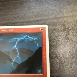 Lightning Bolt MTG Alternate 4th Edition Magic The Gathering Vintage 1995 NM - Image 4