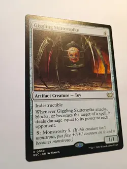Giggling Skitterspike Commander: Duskmourn: House of Horror Regular - Image 3