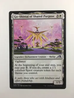 MTG Kamigawa Neon Dynasty Go-Shintai of Shared Purpose 014/302 - Image 1