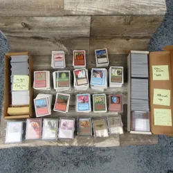 Huge Lot Of 3,500+ COMMON Cards Magic The Gathering MTG 1993+ MP Good Ungraded - Image 1