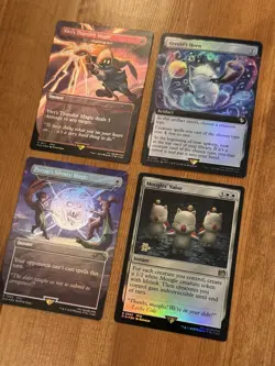 MTG Final Fantasy Foil Lot, Vivi, SLD Secret Lair, Prerelease, Buy A Box Promo - Image 2