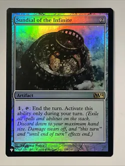 Magic The Gathering - mtg Sundial of the Infinite FOIL ENGLISH - Image 1