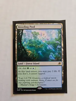 Breeding Pool - Edge of Eternities - NM - MTG Magic - Rare - Land - Image 1