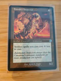 MTG Foundry Inspector (Retro Frame) The Brothers' War M/NM free UK P&P - Image 1