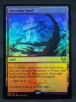 FURYCALM SNARL Foil 286/275 Rare Strixhaven MTG - Image 1
