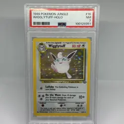 Pokemon Wigglytuff | Holo | # 16 16/64 | Jungle | PSA 7 - Image 1
