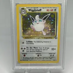 Pokemon Wigglytuff | Holo | # 16 16/64 | Jungle | PSA 7 - Image 2