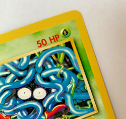 Tangela Base Set Pokemon Card 66/102 4th Print Rare UK Version 1999-2000 - Image 4