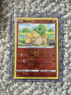 Numel Peelable Ditto Unpeeled 013/078 Pokemon GO Reverse Holo NM - Image 1