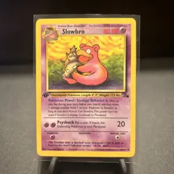Slowbro 43/62 - Fossil 1ST FIRST EDITION - Pokemon TCG - Great Condition - WOTC - Image 1