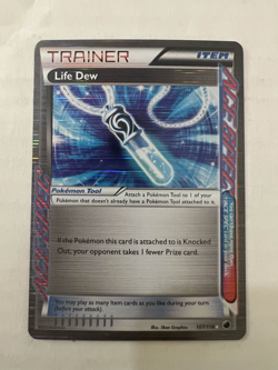 Life Dew 107/116 Plasma Freeze Holo Rare Pokemon 2013 LP - Image 1