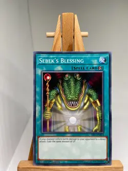 Sebek's Blessing - 1st Edition SS01-ENB14 - NM - YuGiOh - Image 1