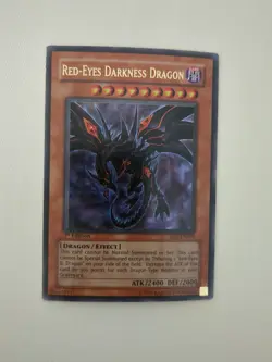 Red-Eyes Darkness Dragon SD1-EN001 Structure Deck: Dragon's Roar-1st Edition 1st - Image 1