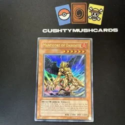 YUGIOH MANTICORE OF DARKNESS ULTRA RARE IOC-067 - Image 1