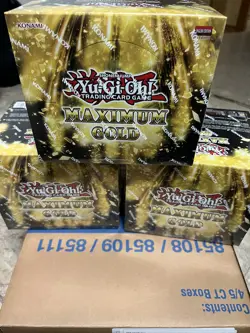 Maximum Gold Display Box 1st Edition Sealed Yu-Gi-Oh! 83717851066 - Image 1