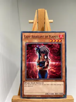 Lady Assailant Of Flames - 1st Edition SS05-ENB15 - NM - YuGiOh - Image 1