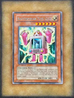 Yugioh Batteryman Fuel Cell TSHD-EN035 Rare 1st Ed LP - Image 1