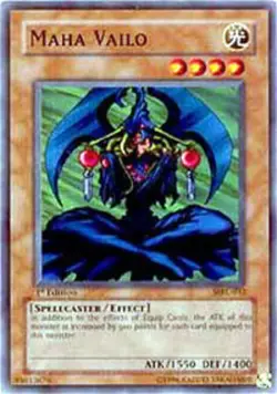 Maha Vailo - MRL-012 - Super Rare - Unlimited Edition PL/MP YuGiOh! Magic Ruler - Image 1