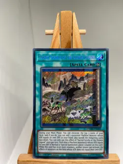 Sacred Scrolls Of The Gizmek Legend - Secret Rare 1st Ed. DAMA-EN060 NM YuGiOh - Image 1