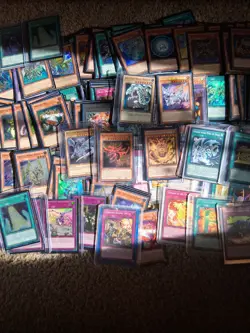 Lot Of 373 Holographic Yugioh Cards - Image 3