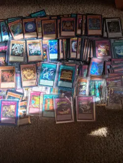 Lot Of 373 Holographic Yugioh Cards - Image 4