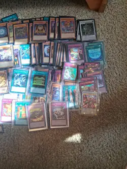 Lot Of 373 Holographic Yugioh Cards - Image 5