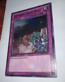 Imperial Iron Wall LCJW-EN298 Yu-Gi-Oh Legendary Collection 4: Joey's World-1st - Image 1