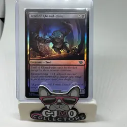 Troll Of Khazad-Dum Common Foil MTG Lord Of The Rings-Tales Of Middle Earth 111 - Image 1